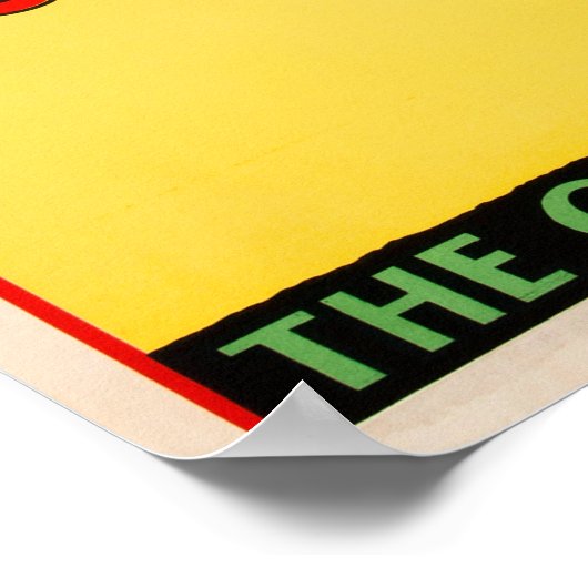 AMERICAN CIRCUS Ringling Bros Acrobat-Show Poster (Hoek)