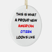 american citizen, proud new keramisch ornament (Rechts)
