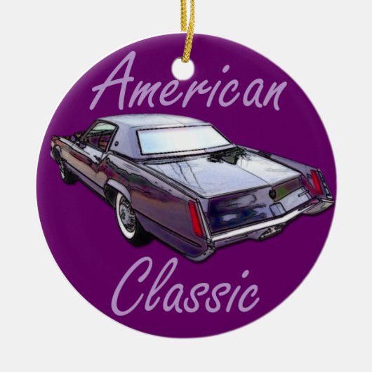 American Classic 1967 Cadillac Eldorado Keramisch Ornament (Voorkant)