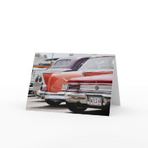 American Classic Car Lover's Notecard