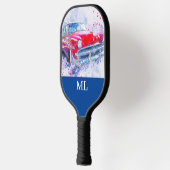 American Classic Car Monogramed Pickleball Paddle (Links)
