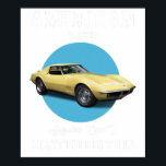 american classic genuine quality limited edition C Poster<br><div class="desc">A vintage classic car poster perfect for decorating your home, garage, office, or studio. This retro automotive artwork is ideal for car enthusiasts, collectors, and anyone who appreciates timeless classic car culture.</div>