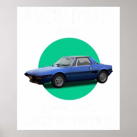 american classic genuine quality limited edition F Poster (Voorkant)