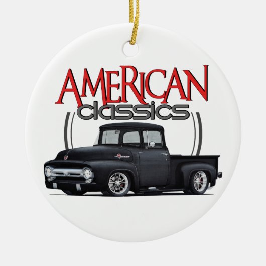 American Classics Truck Keramisch Ornament (Voorkant)