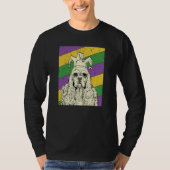 American Cocker Spaniel Jester Mardi Gras Dog Mom T-shirt (Voorkant)