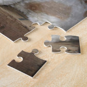 american cocker spaniel sitting legpuzzel (Zijkant)