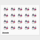 American Cocker Spaniel Terug naar School Ronde Sticker (Vel)