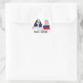 American Cocker Spaniel Terug naar School Ronde Sticker (Tas)