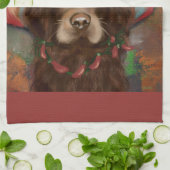 American Cocker Spaniel  Theedoek (Gevouwen)