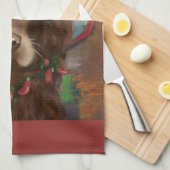 American Cocker Spaniel  Theedoek (Quarter Fold)