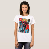 American Comics, Amerikaanse stripserie superheld T-shirt (Voorkant volledig)