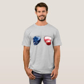 American Cool Shades T-shirt (Voorkant volledig)