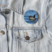 American Coot Ronde Button 5,7 Cm (In situ)