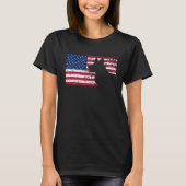 American Corgi T-shirt (Voorkant)