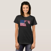 American Corgi T-shirt (Voorkant volledig)