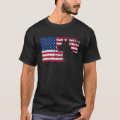 American Corgi T-shirt (Voorkant)