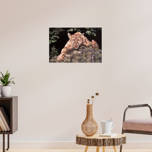 American Cougar poster (Woonkamer 3)