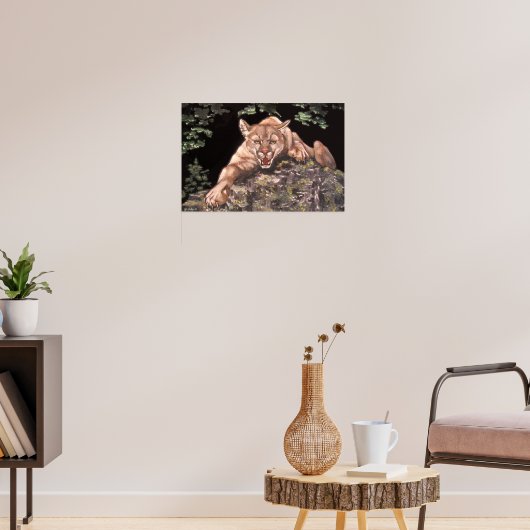 American Cougar poster (Woonkamer 3)