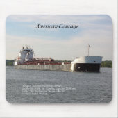 American Courage mousepad Muismat (Voorkant)