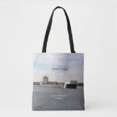 American Courage over de hele canvas tas (Voorkant)