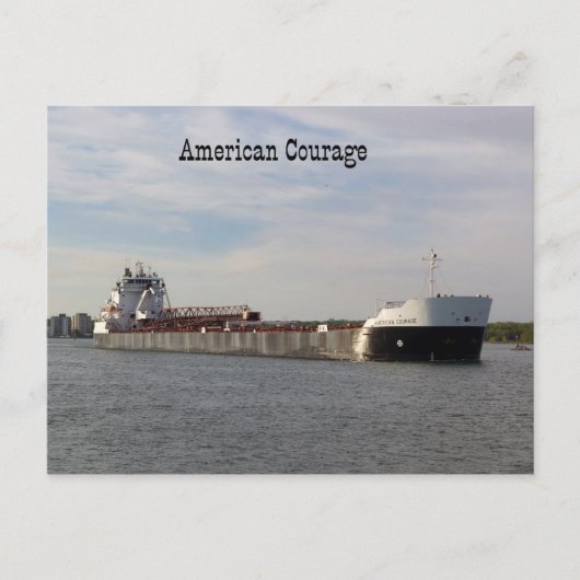 American Courage-postkaart Briefkaart (Voorkant)