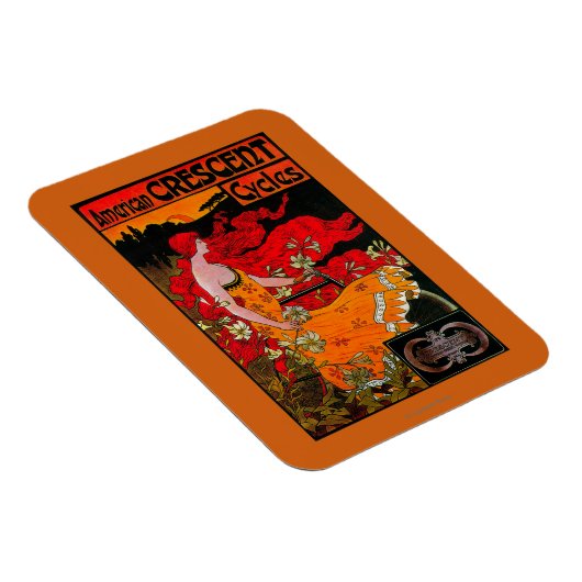 American Crescent Vintage PosterEurope Magneet (Rechterzijde)