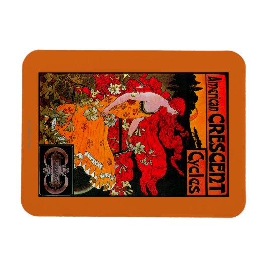 American Crescent Vintage PosterEurope Magneet (Horizontaal)