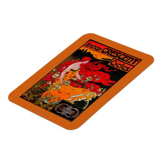 American Crescent Vintage PosterEurope Magneet (Linkerzijde)