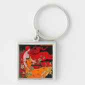 American Crescent Vintage PosterEurope Sleutelhanger (Voorkant)