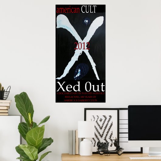 AMERICAN CULT POSTER (Thuiskantoor)