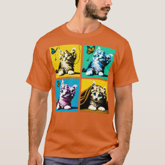 American Curl Art Schattigee Katten T-shirt