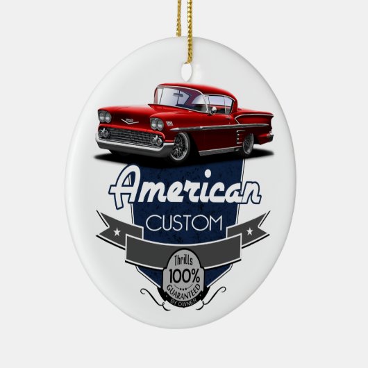 American Custom Impala Keramisch Ornament (Rechts)