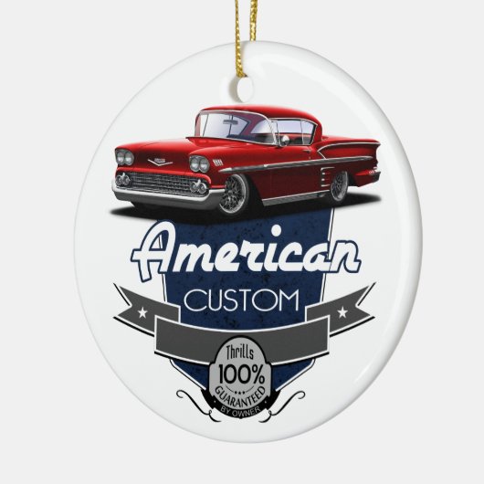American Custom Impala Keramisch Ornament (Links)