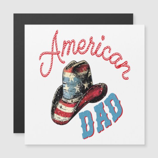 American Dad Cowboy  (Voorkant / Achterkant)