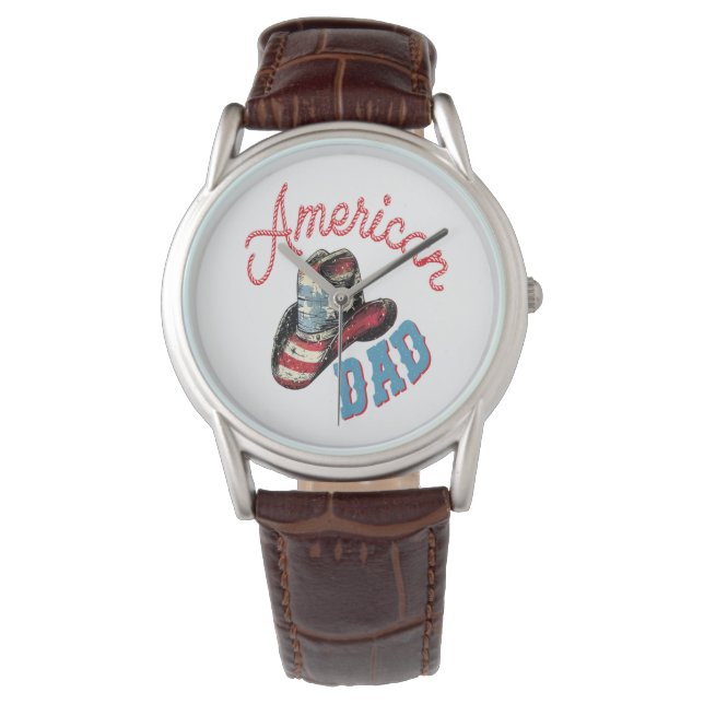 American Dad Cowboy  Horloge (Voorkant)