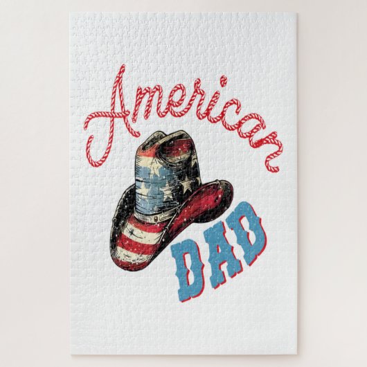 American Dad Cowboy Legpuzzel (Verticaal)