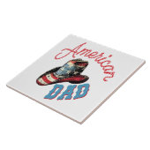 American Dad Cowboy Tegeltje (Zijkant)