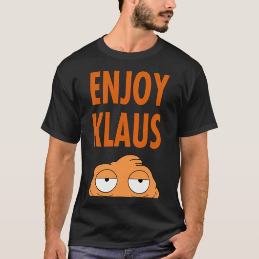 American Dad Geniet van Klaus T-shirt (Voorkant)