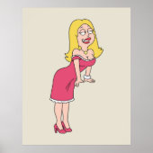 American Dad Hot Francine Poster (Voorkant)