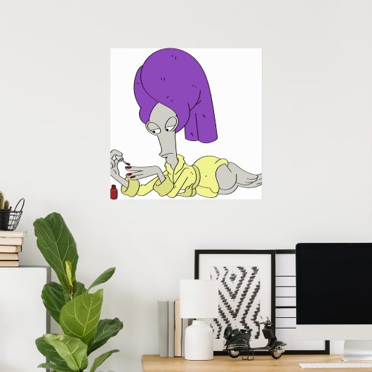 American Dad Roger Poster (Thuiskantoor)