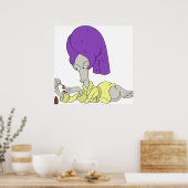 American Dad Roger Poster (Keuken)