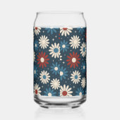 American Daisy's  Blikvorm Glas (Rechts)