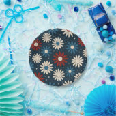 American Daisy's  Papieren Bordje (Feest)