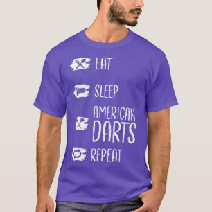 American Darts Bullseye Pijl Triple Doel T-shirt