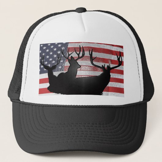 American Deer hunter Trucker Pet (Voorkant)