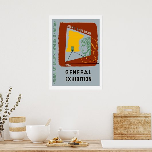 American Design Exhibit Boston Poster (Keuken)