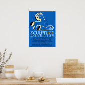 American Design Sculpture Exhibition Poster (Keuken)