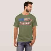 American Diesel Turbo Diesels Power Trucks Roll T-shirt (Voorkant volledig)