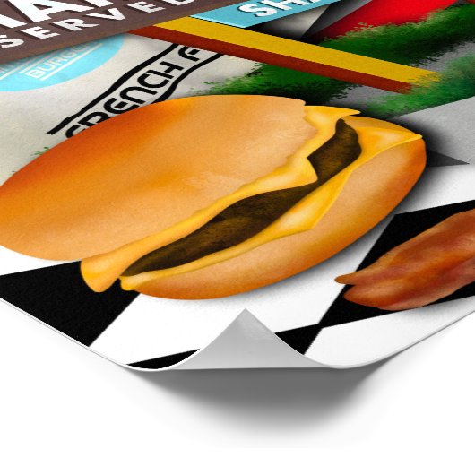 American Diner Poster (Hoek)