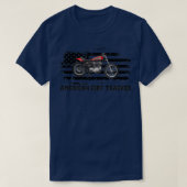 American Dirt Tracker Flat Track Racer Dirt Track T-shirt (Design voorkant)
